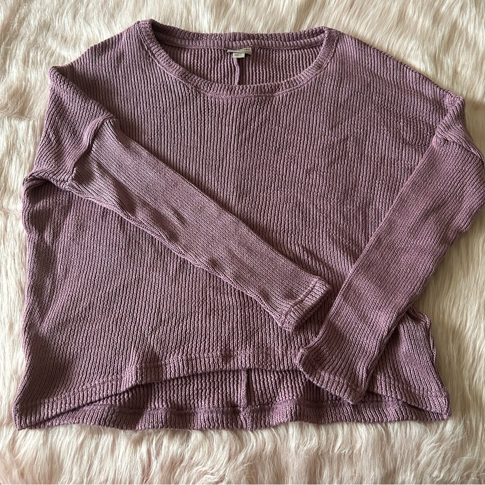 Mauve Knit Sweater